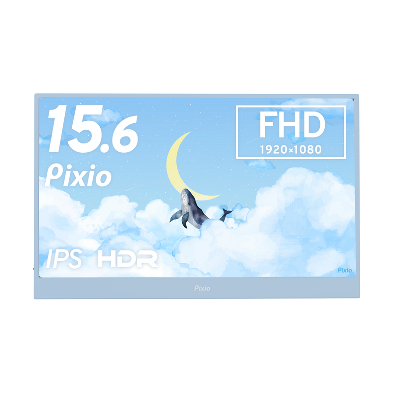 PX160WAVEB / パステルブルー | 15.6インチ 60Hz FHD IPSゲーミング PX160WAVEB / パステルブルー | 15.6インチ 60Hz FHD IPSゲーミング