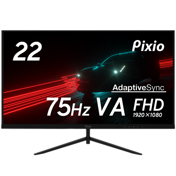ピ*ಣ様 【美品】Pixioモニター22インチPX222 スピーカー FHD V PX222 | 21.5インチ 75Hz FHD VAゲーミングモニター | Pixio