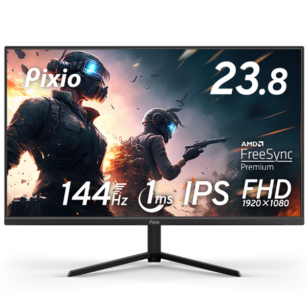 ‼️期間限定大幅値下げ‼️Pixio PX248 ゲーミングモニター PX248P | 23.8インチ 144Hz FHD IPSゲーミングモニター | Pixio