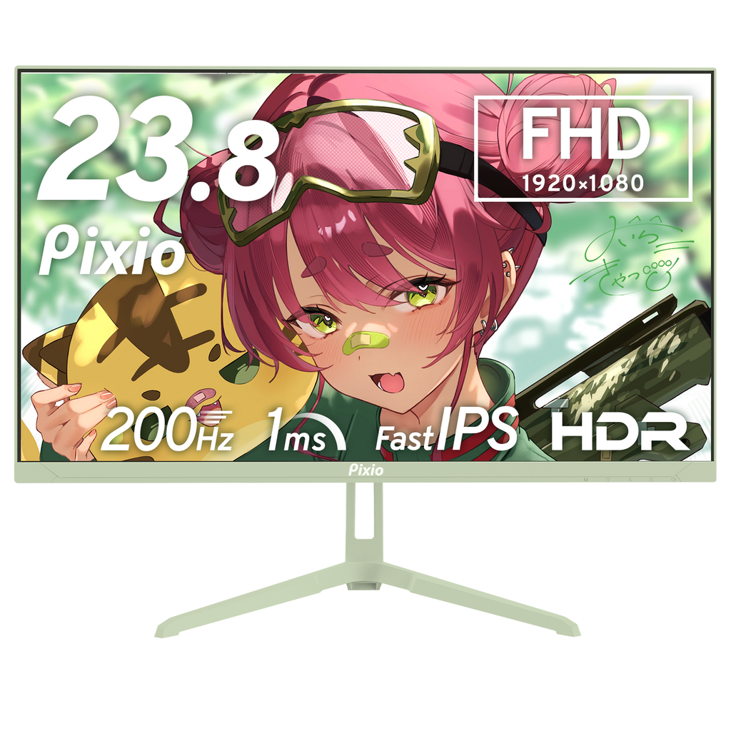 PX248WAVEMT / ミントグリーン | 23.8インチ 200Hz FHD FastIPS PX248WAVEMT / ミントグリーン | 23.8インチ 200Hz FHD FastIPS