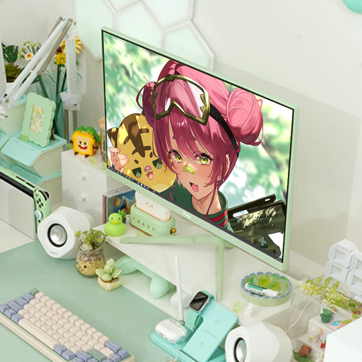 PX248WAVEMT / ミントグリーン | 23.8インチ 200Hz FHD FastIPS