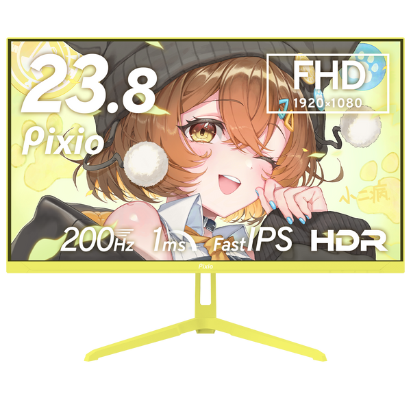 PX248WAVEPP / イエロー | 23.8インチ 200Hz FHD FastIPS