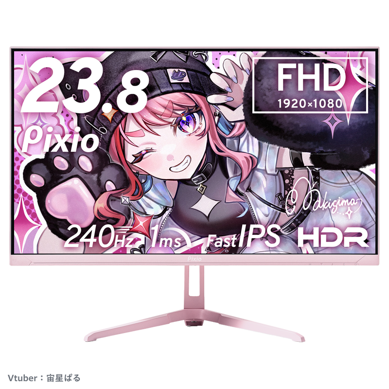PX249WAVEK / ピンク | 23.8インチ 240Hz FHD FastIPSゲーミング PX249WAVEK / ピンク | 23.8インチ 240Hz FHD FastIPSゲーミング