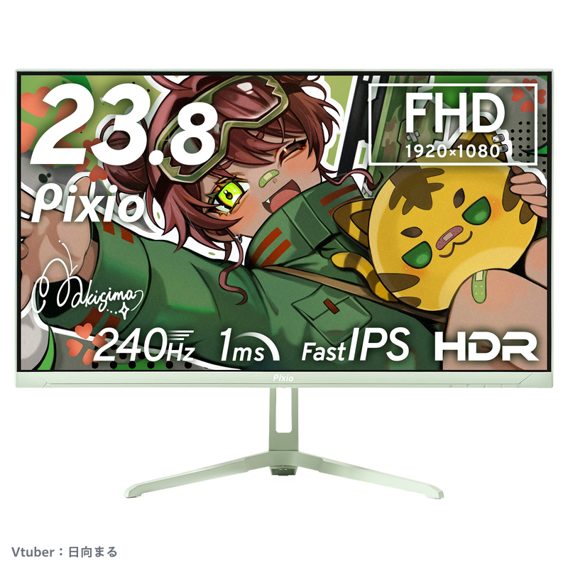 ゲーミングモニター　240h PX249WAVEMT / ミント | 23.8インチ 240Hz FHD FastIPSゲーミング