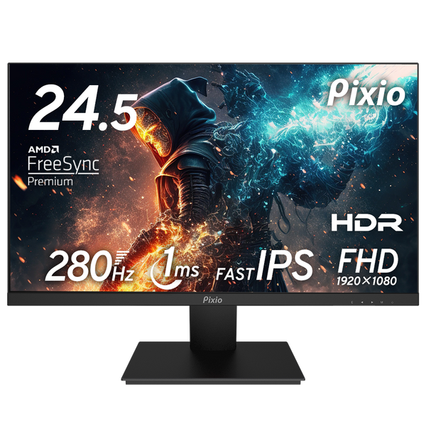 PX259 Prime | 24.5インチ 280Hz FHD IPS | Pixio（ピクシオ 