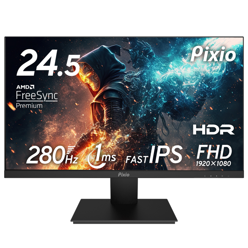 PX259P | 24.5インチ 280Hz FHD IPSゲーミングモニター | Pixio PX259P | 24.5インチ 280Hz FHD IPSゲーミングモニター | Pixio