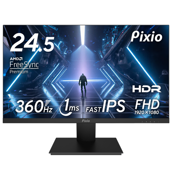 Pixio PX259 Prime S ゲーミングモニター 24.5インチ FH
