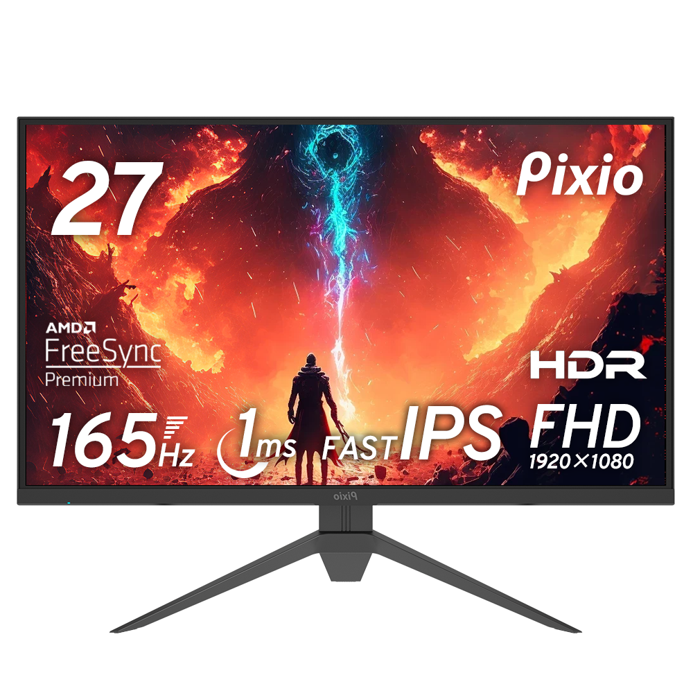 PX273P | 27インチ 165Hz FHD Fast IPSゲーミングモニター | Pixio PX273P | 27インチ 165Hz FHD Fast IPSゲーミングモニター | Pixio