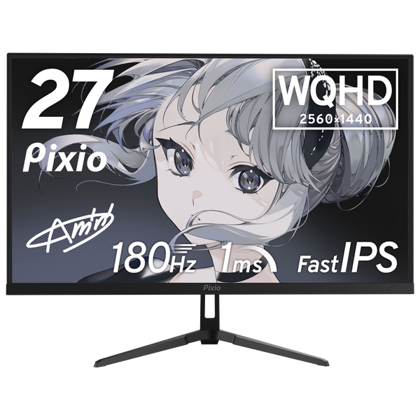 PX278WAVE / ブラック | 27インチ 180Hz WQHD Fast IPSゲーミング