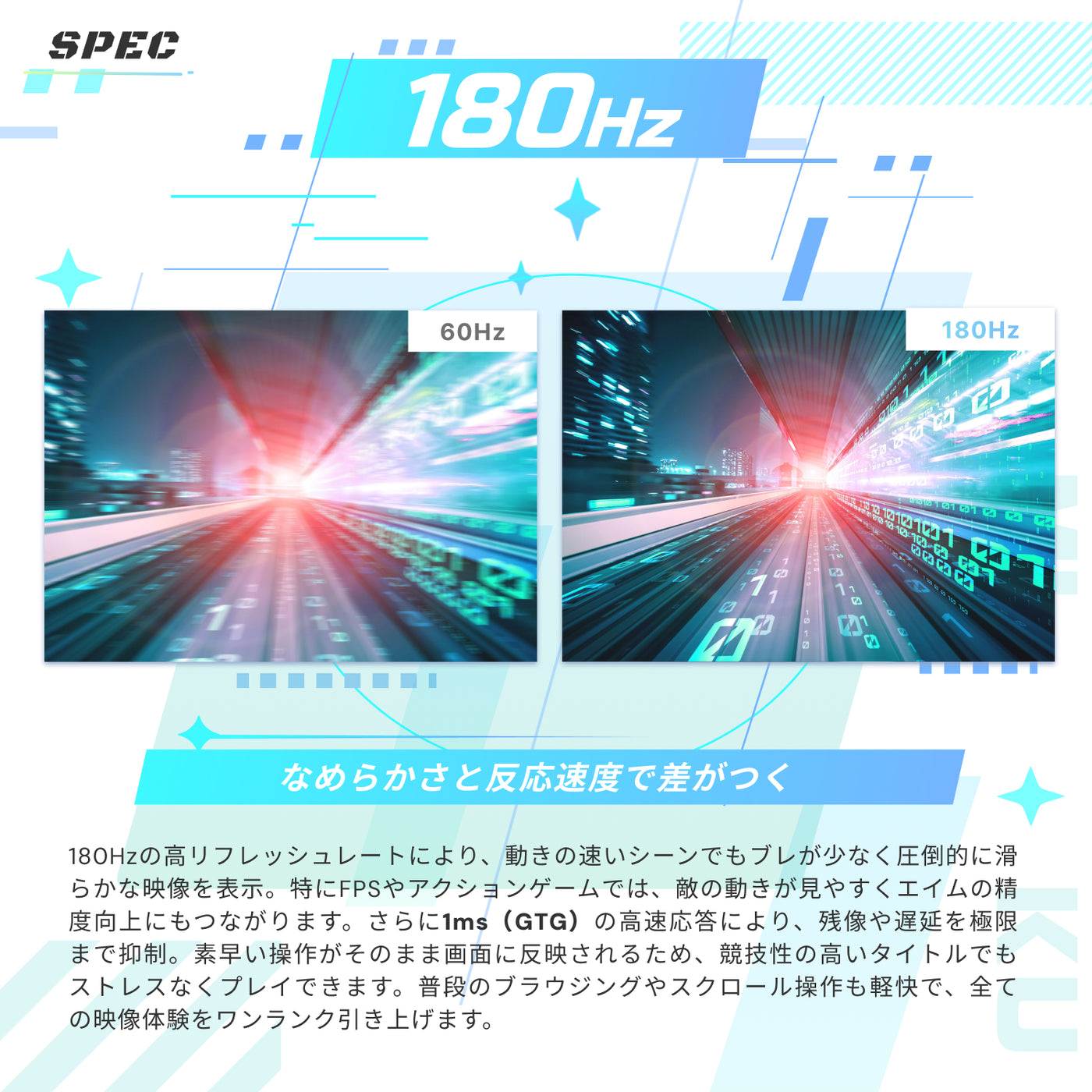 PX278WAVE / 初音ミクコラボモデル | 27インチ 180Hz WQHD Fast IPS