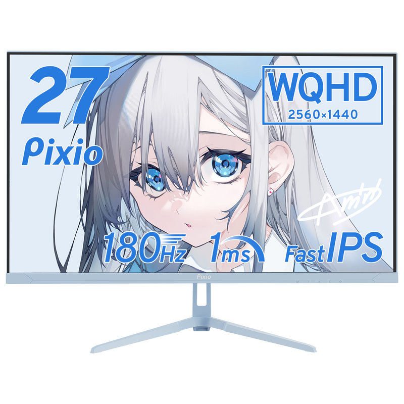 PX278WAVEB / パステルブルー | 27インチ 180Hz WQHD Fast IPS PX278WAVEB / パステルブルー | 27インチ 180Hz WQHD Fast IPS