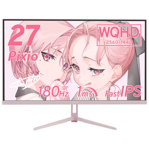 PX278WAVEK / パステルピンク | 27インチ 180Hz WQHD Fast IPS PX278WAVEK / パステルピンク | 27インチ 180Hz WQHD Fast IPS