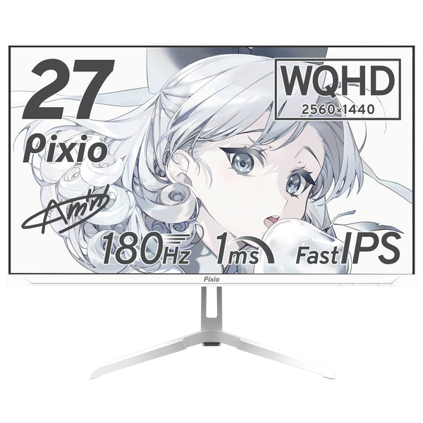 PX278WAVEW / ホワイト | 27インチ 180Hz WQHD Fast IPSゲーミング
