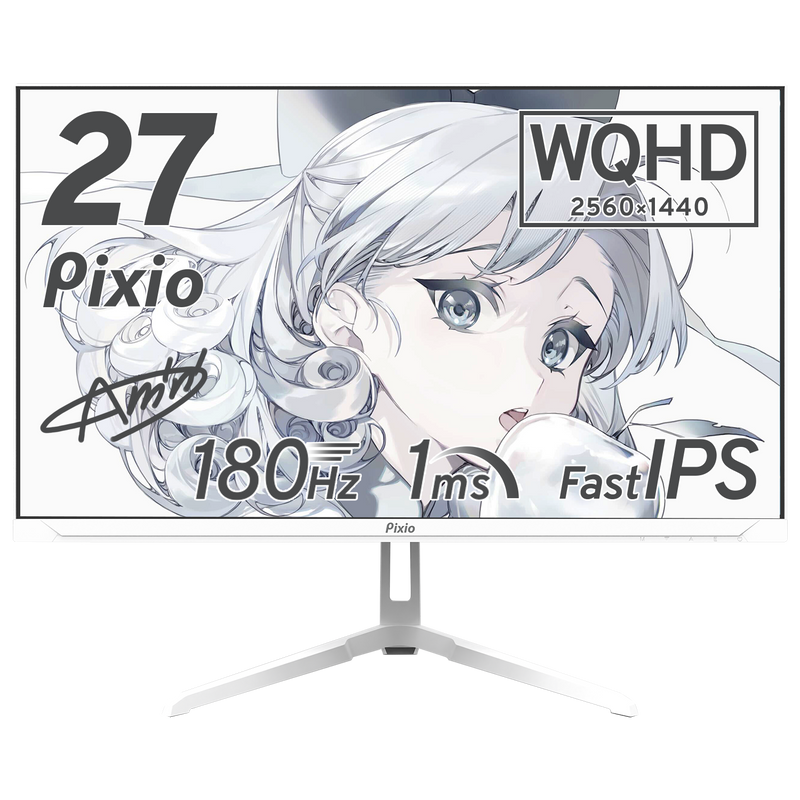 PX278WAVEW / ホワイト | 27インチ 180Hz WQHD Fast IPSゲーミング PX278WAVEW / ホワイト | 27インチ 180Hz WQHD Fast IPSゲーミング