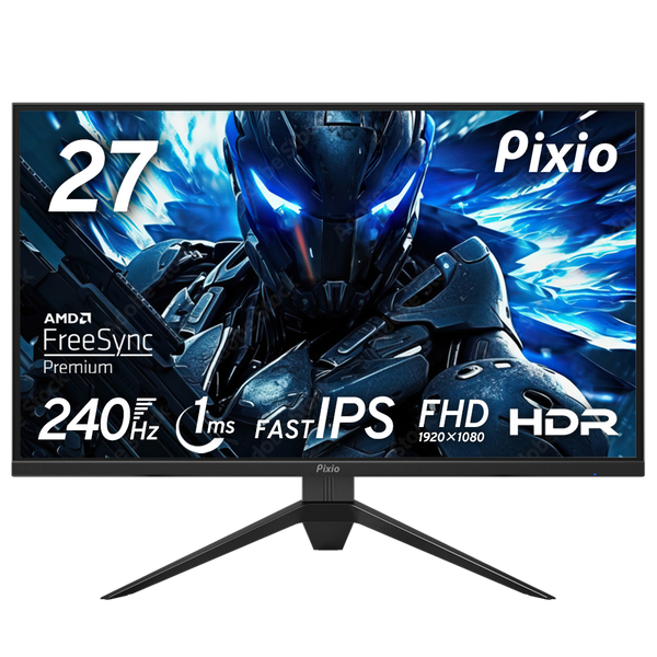 PX279 Prime | 27インチ 240Hz FHD Fast IPS ゲーミングモニター | Pixio PX279 Prime | 27インチ 240Hz FHD Fast IPS ゲーミングモニター | Pixio