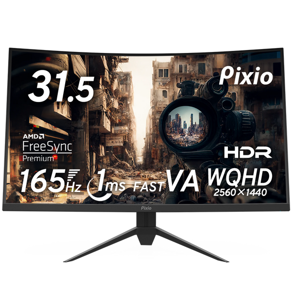 PXC327 Advanced | 32インチ 165Hz WQHD FastVA 湾曲ゲーミング PXC327 Advanced | 32インチ 165Hz WQHD FastVA 湾曲ゲーミング