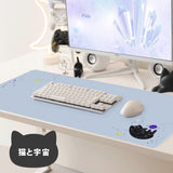 マウスパッド XXL　猫と宇宙
