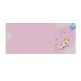 マウスパッド XXL　猫は液体(ピンク)