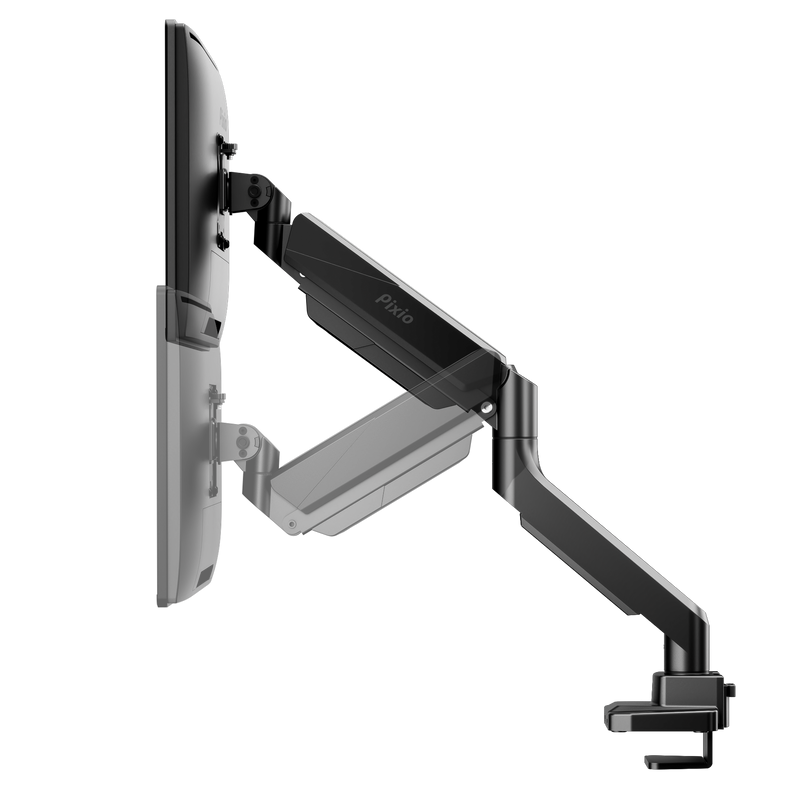 【美品】pixio PS2S Monitor Arm Singleモニターアーム PS2S シングルモニターアーム / ブラック | Pixio