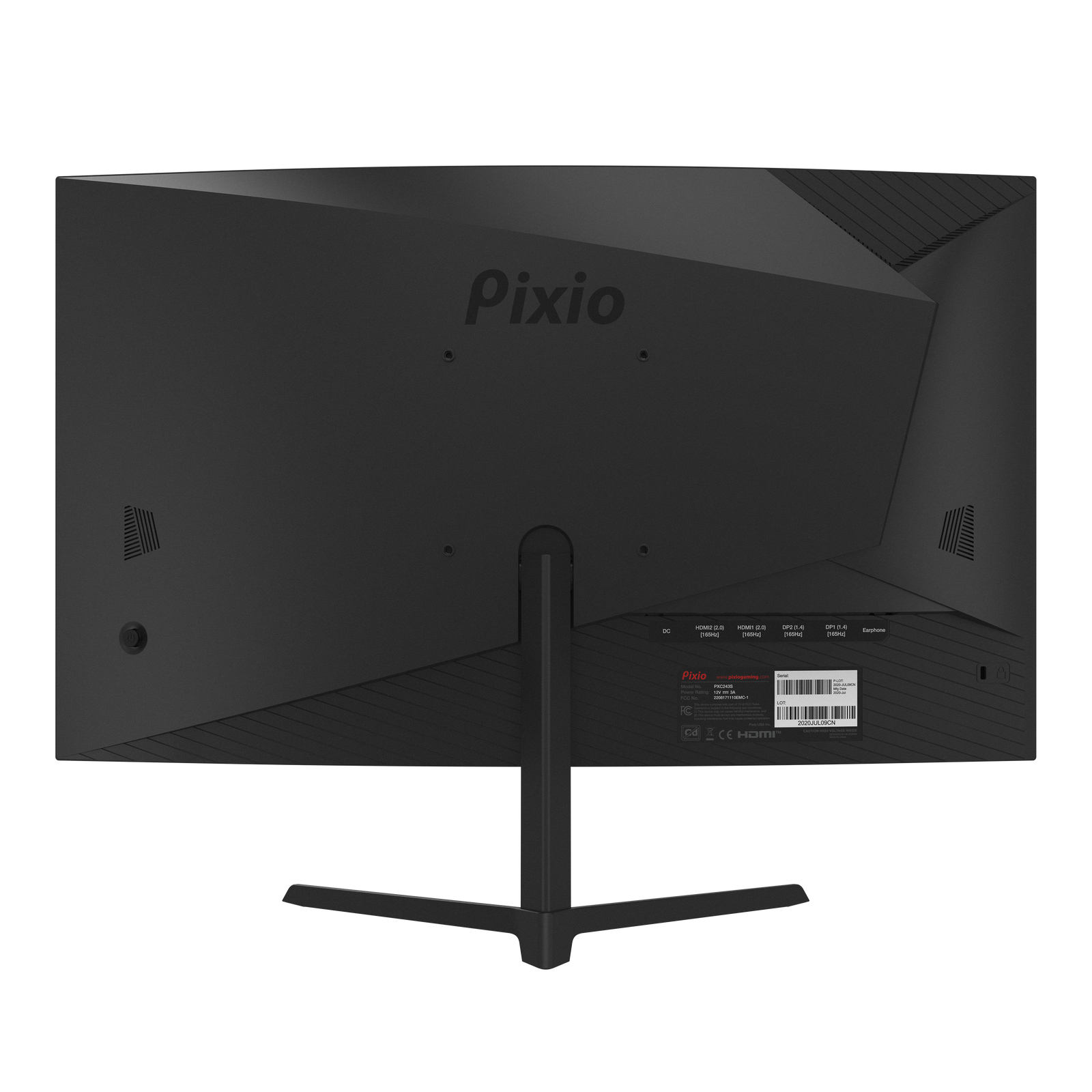 ゲーミングモニター pixio PXC243S 23.6インチ PXC243S | 23.6インチ 165Hz FHD VA 湾曲ゲーミングモニター | Pixio