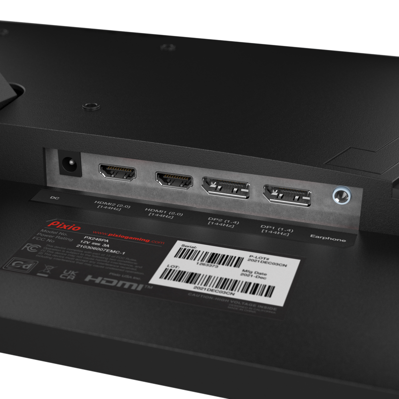 PX248PA | 23.8インチ 144Hz FHD Fast IPSゲーミングモニター | Pixio PX248PA | 23.8インチ 144Hz FHD Fast IPSゲーミングモニター | Pixio