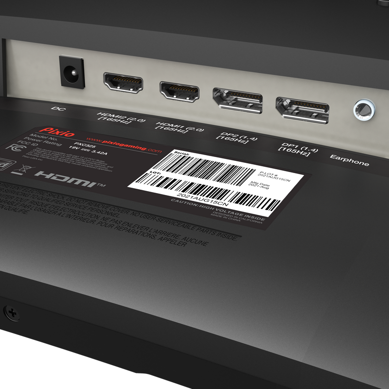 PXC325 | 31.5インチ 165Hz FHD VA 湾曲ゲーミングモニター | Pixio PXC325 | 31.5インチ 165Hz FHD VA 湾曲ゲーミングモニター | Pixio